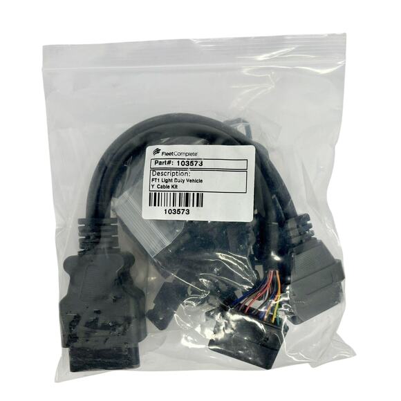 Fleet Complete PT1 Light Duty Vehicle Y Cable Kit 103573 - Picture 2 of 6